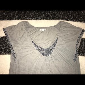 Gray top from American Eagle